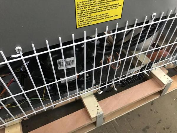Double Glass Door Commercial Vertical Refrigerator