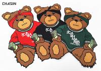 Ferro feito sob encomenda - em suportar o tamanho de Logo Clothing Embroidery Patches Large do urso