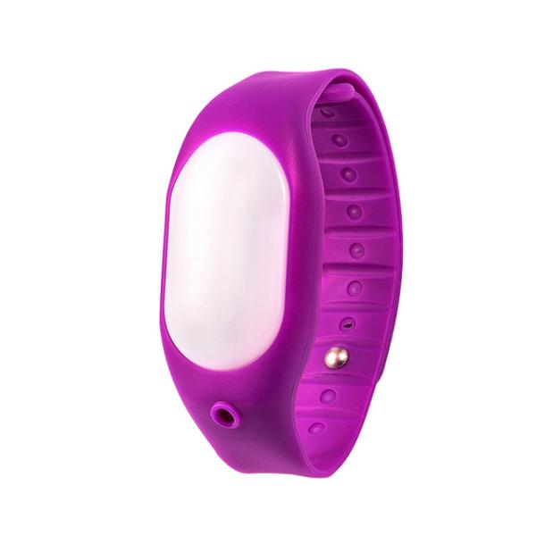 Refill Bottle Dispenser Silicone Hand Sanitizer Bracelet Carved