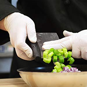 Latex Gloves Powder Free / Disposable Food Prep Cooking Gloves / Kitchen Food Service Cleaning Gloves, bagease, bagplast