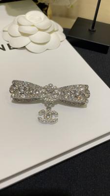 18K Gold plated Luxury Brooch Pin Rhinestone Bow Brooch 20g ODM/OEM Customized