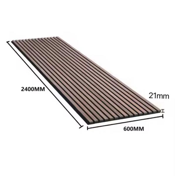 High Quality Sound Absorption Wall Panels MDF Akupanel Wood Slatted Wall Acoustic Panels For Interior Decoration