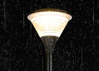 Solar Garden Light IP65 Waterproof Aluminum 25W 35W AC Power
