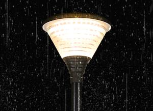 Solar Garden Light IP65 Waterproof Aluminum 25W 35W AC Power