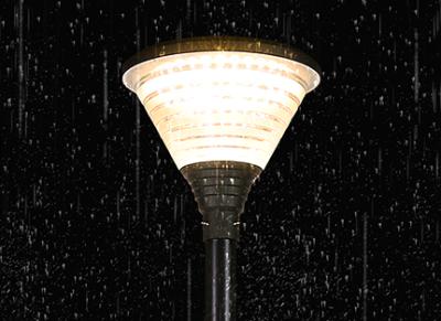 Solar Garden Light IP65 Waterproof Aluminum 25W 35W AC Power