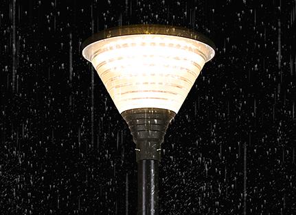 Solar Garden Light IP65 Waterproof Aluminum 25W 35W AC Power