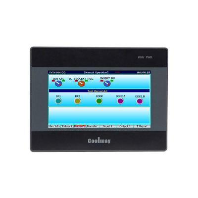 Diodo emissor de luz 4,3 Resistive COM RS485 do painel de controle MT6043H de TFT HMI para a máquina industrial