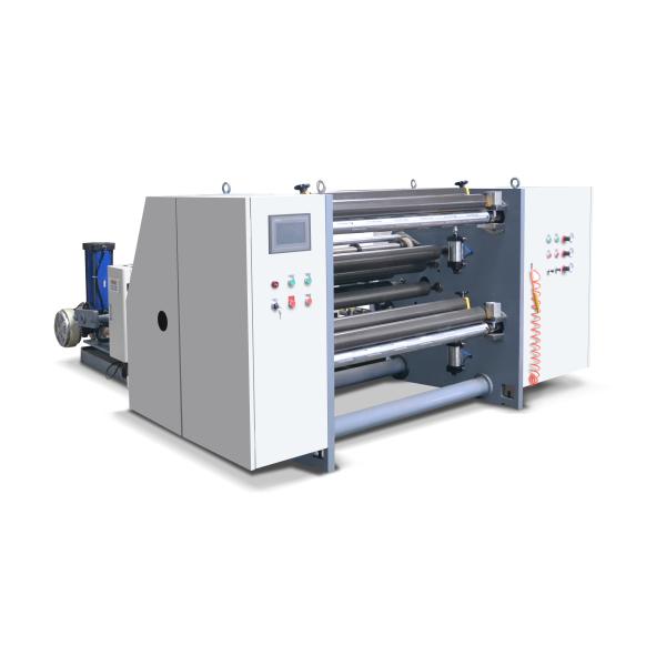 1300D High Speed Slitting Machine , OPP Film Roll Slitter Rewinder
