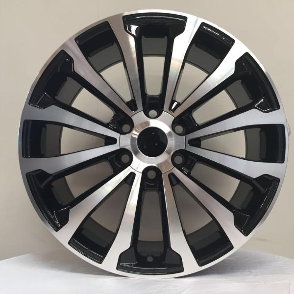 Machined Replica 6x139.7 Black Wheels Toyota 18 Inch Rims OEM 60.1