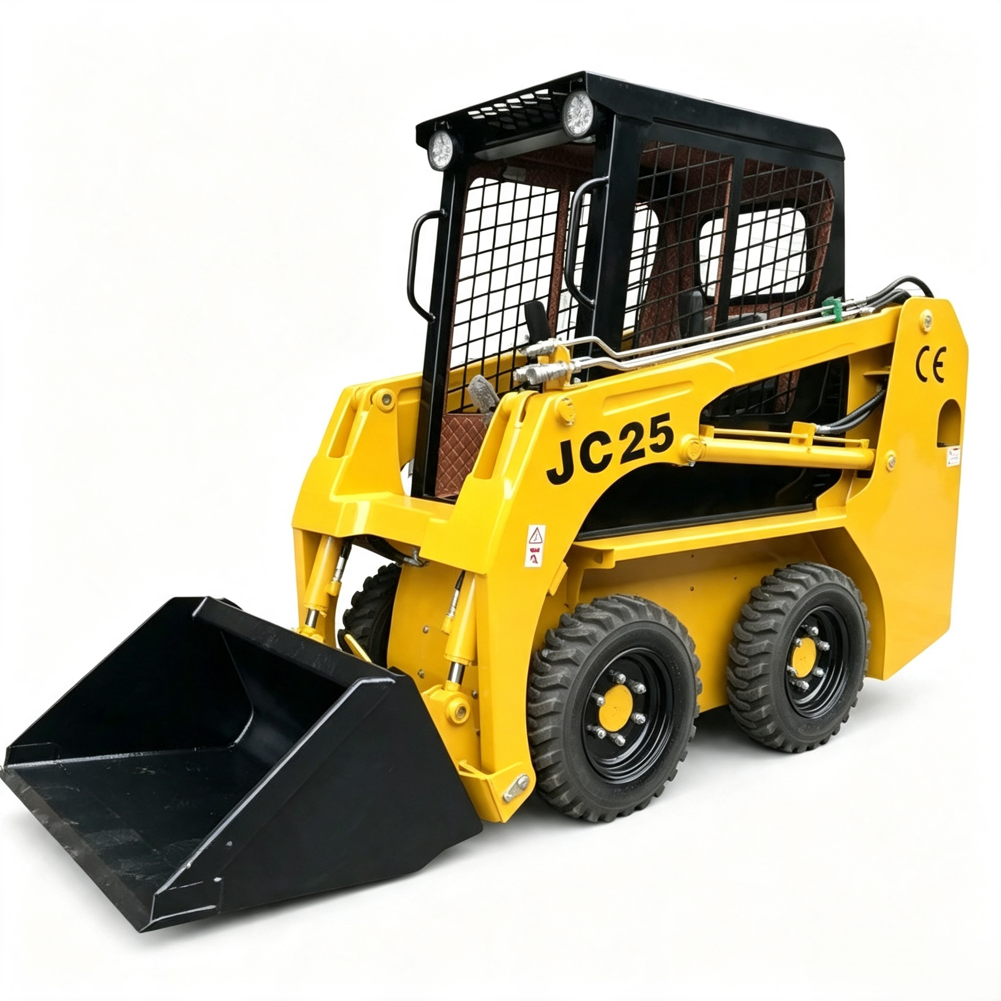 Jc120 1.2 Ton Skid Steer Loader Compact Construction Equipment Multi-Function Loader