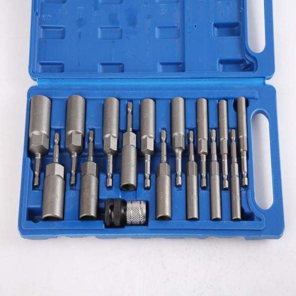 General Deep 16pcs Hand Electronic Tool Set with CRV Material H5.5 to H19MM Nut Drive