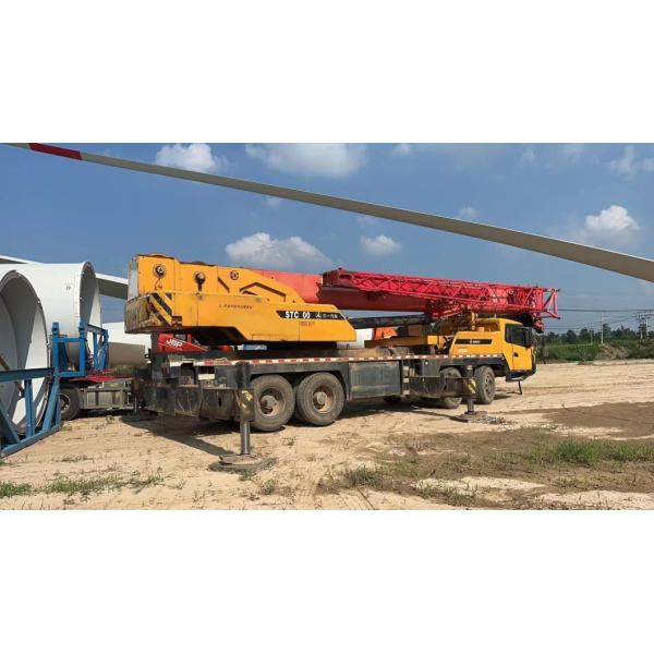 Folding Heavy Equipment Hydraulic 75ton Crane Truck with After-sales Service
