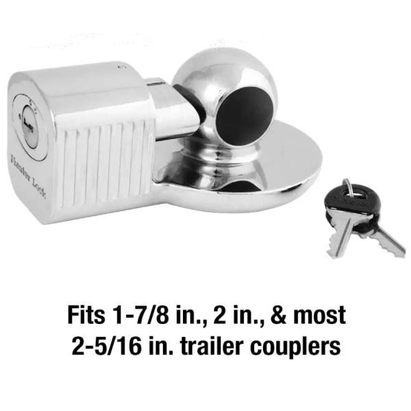 Keep Your Trailer Safe with Heavy Duty Universal Trailer Coupler Lock