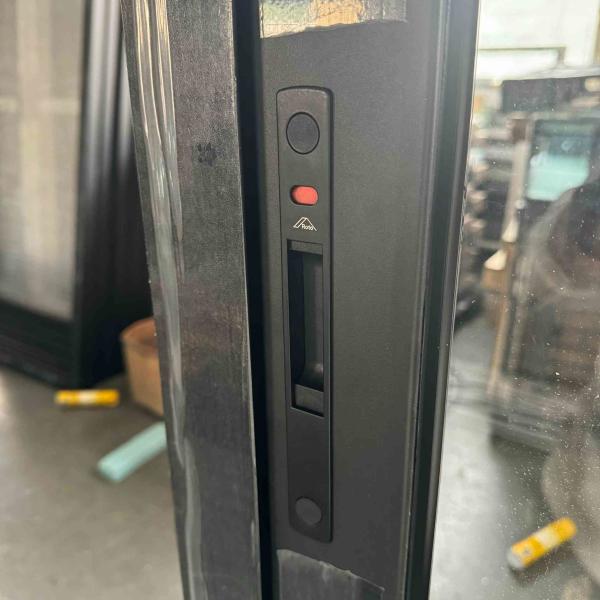 Aesthetic Slim Aluminium Doors Aluminium High Durability Double Glazed Patio Doors