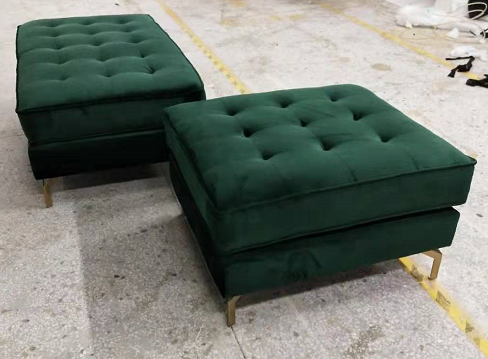 Environment Friendly Living Room Furniture Long Stools Contemporary Style