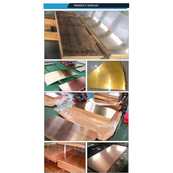 басовый сертификат ISO толщины металлических пластин 0.5mm 3mm 5mm меди 4x8
