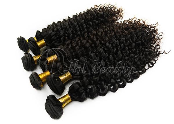 Unprocessed 5A Virgin Brazilian Curly Hair , 12 - 32 Human Hair