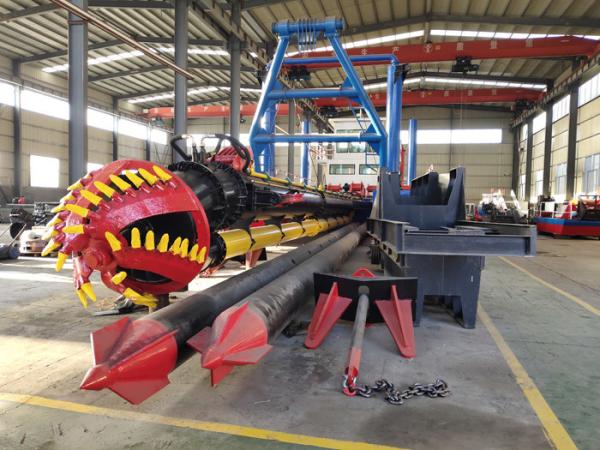 900 Cubic Meters Solid Capacity 20 Inch Cutter Suction Dredger With 30 Kw Generator And 600 M Discharge Distance