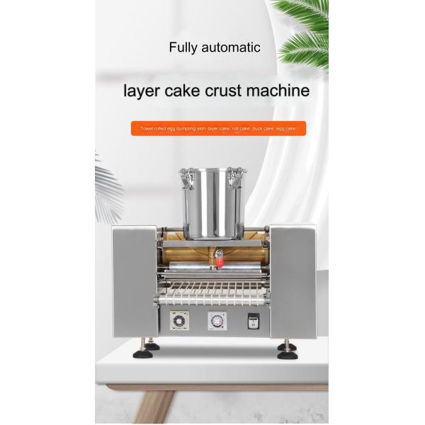 Commercial Automatic Mille Crepe Cake Layer Cake Forming Machine for Bakery Products