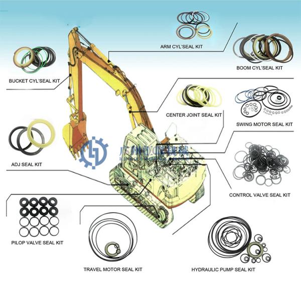 393-9497 3939497 Комплект уплотнения экскаватора Финальный привод Комплект ремонта уплотнения для мини-экскаватора