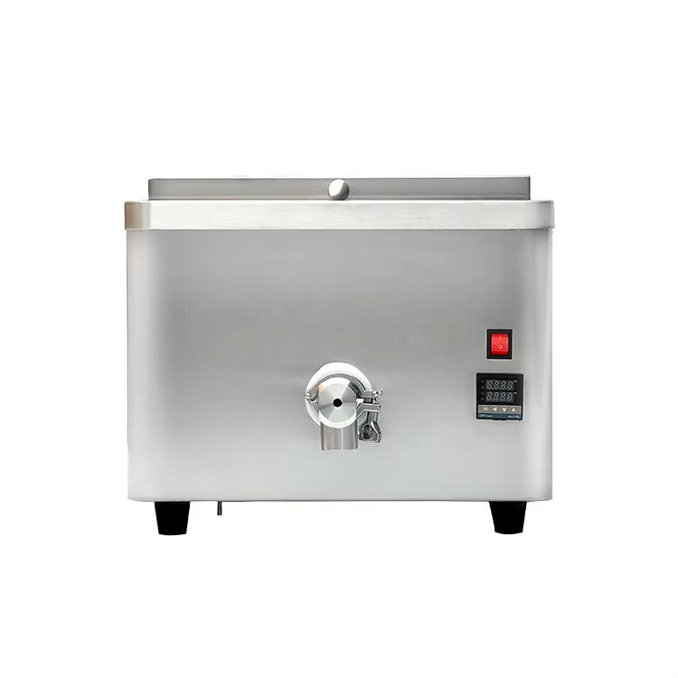 Desktop 10L Milk Gelato Ice Cream Pasteurization Pasteurizer Machine With Ratary Mixer