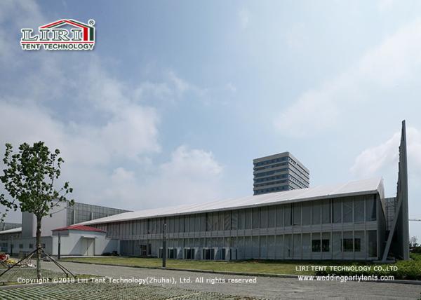 Arcum Outdoor Exhibition Tents With PVC Fabrice Glass Walls