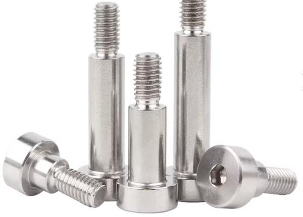 Chrome Plated Steel Shoulder Bolt Metric M3x10 Chrome Plating Turbine Manufacturing