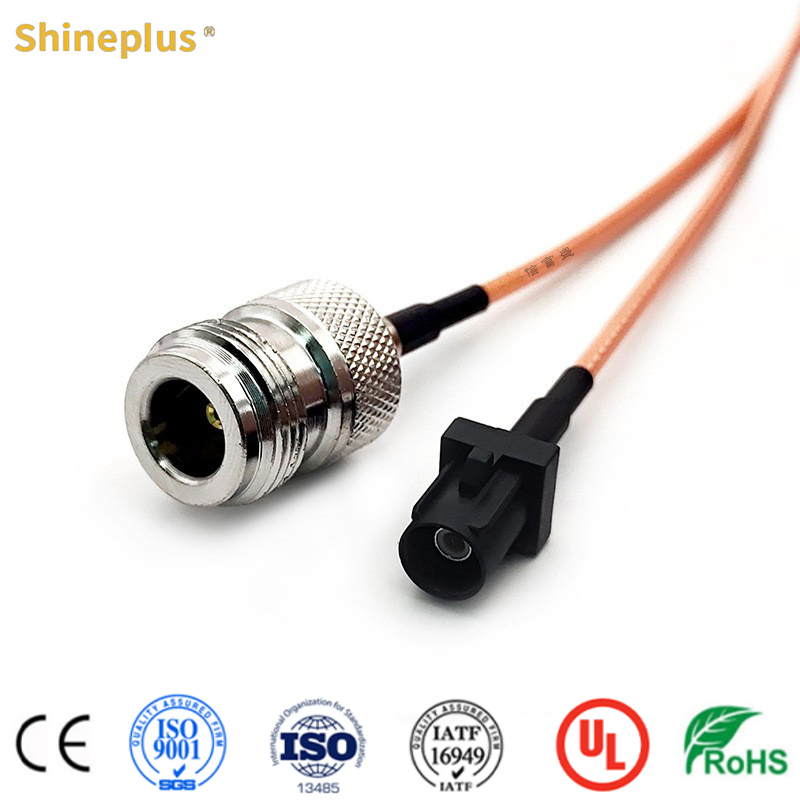 High-Quality Rg316 Silver-Plated RF Connector for HD Camera Video Automotive Wiring Harness
