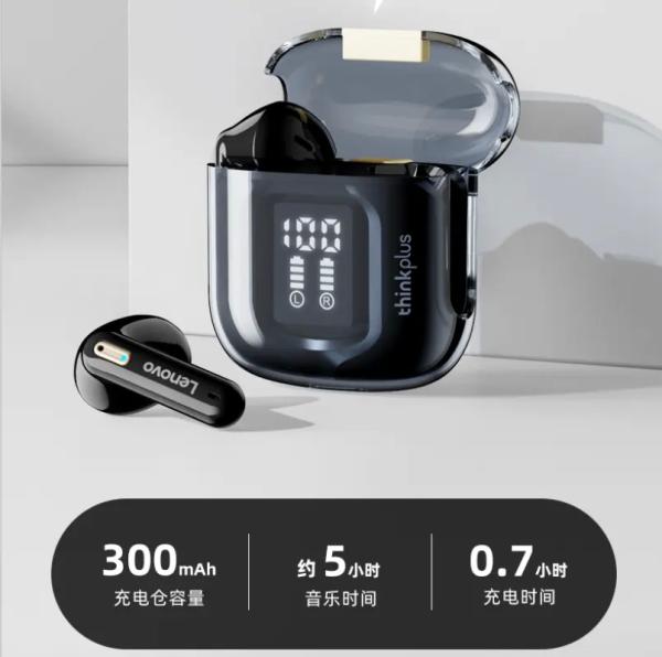 Lenovo LP6PRO TWS Wireless Earbuds IPX-4 Waterproof 50g 3 Hours Playtime