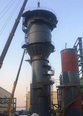 Stainless Steel Spray Absorption Desulfurization Tower With Alkaline Spray Liquid