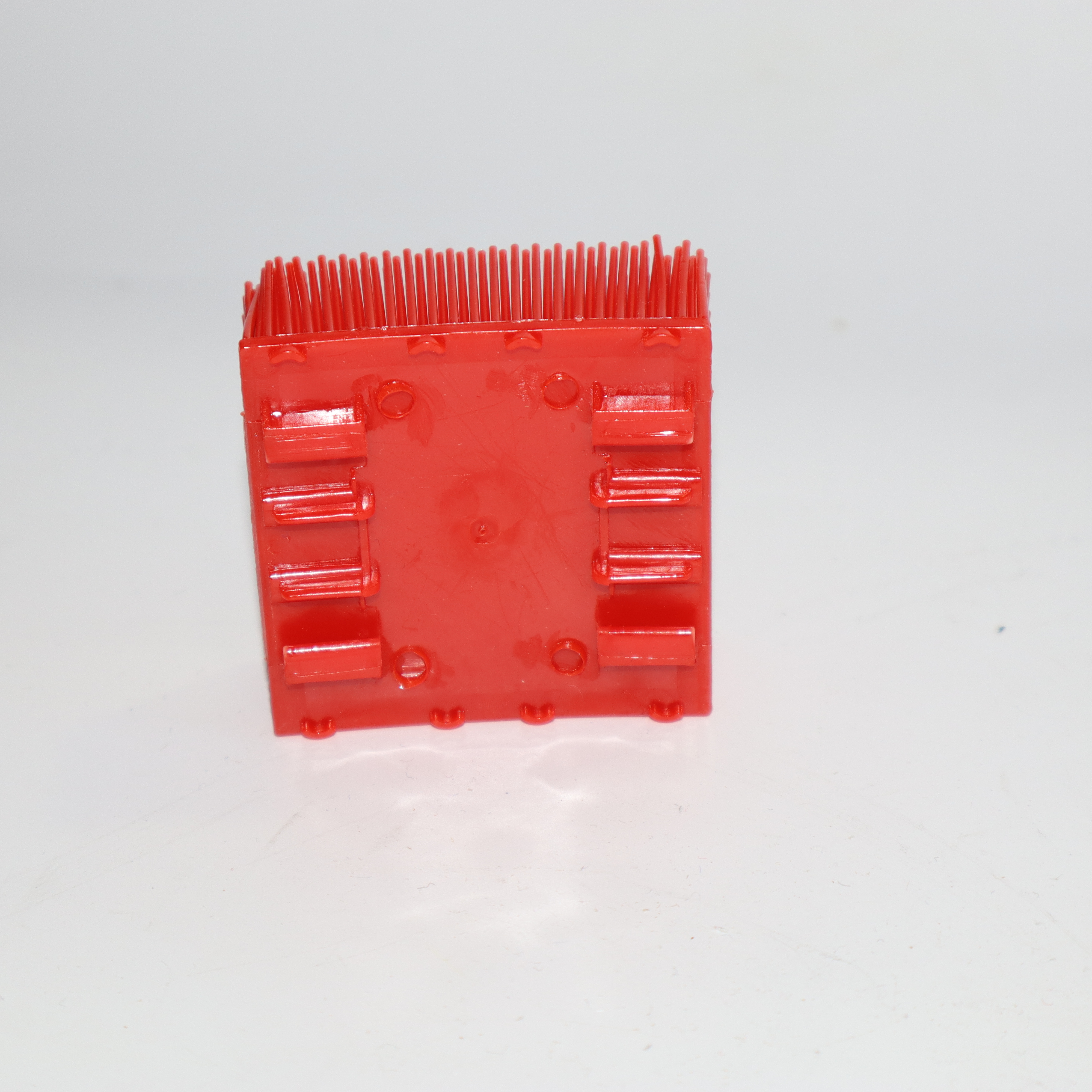 130298 Red Nylon Bristles Block Bristle Brush 50×50×21mm Suitable For Auto Cutter VT2500