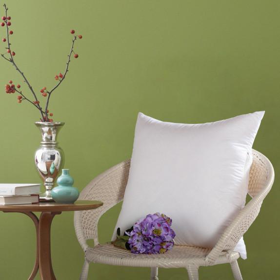 Logotipo personalizado aceito Impressão floral de roupa de cama para almofadas decorativas interiores de hotéis
