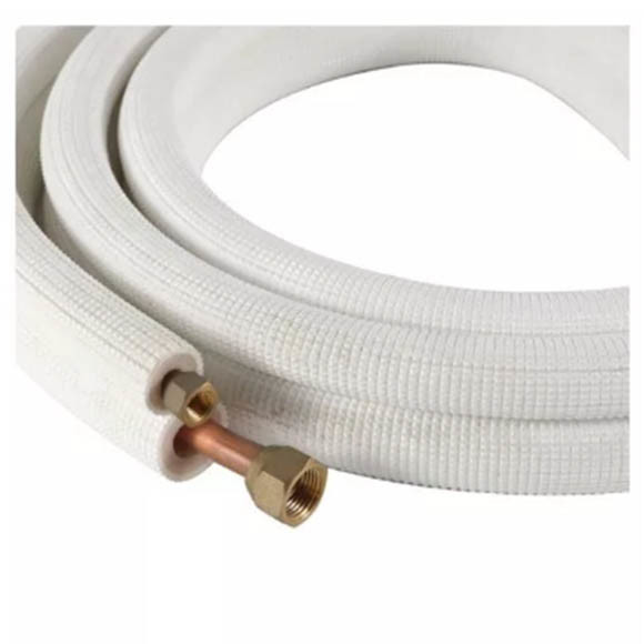 Pancake AC Spare Part Air Conditioner Insulated Copper Tube 1/2'' 3.5m