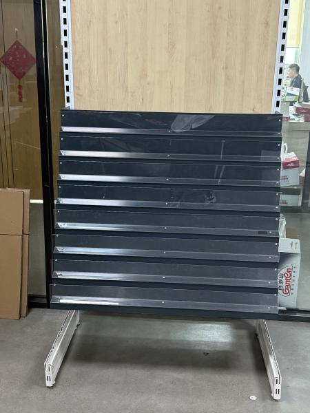 Powder Coated Greeting Car Bay- 8 Tier