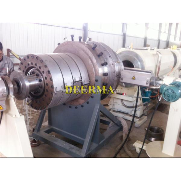 280kw HDPE Pipe Machine 110mm 250mm HDPE Pipe Extruder With OMRON Temperature Controller