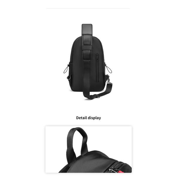 Горячая продажа оптовой моды мужчины на заказ водонепроницаемая сумка для плеч кроссбоди грудная сумка