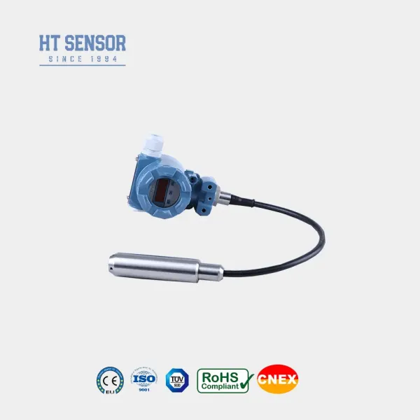 Liquid Level Transmitter with Accuracy and LED Display Water Pressure Transmitter