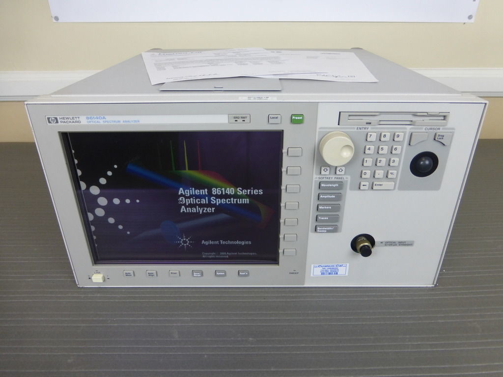 Спектральный анализатор Benchtop Keysight Agilent 86140A оптически прочное