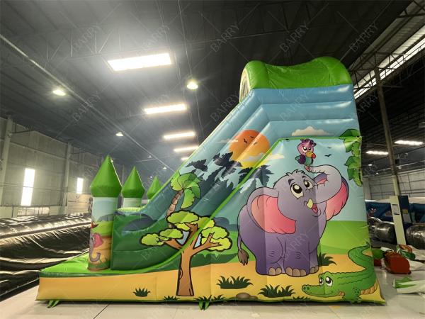 Customizable 6x4M Animal Inflatable Slide for Kids