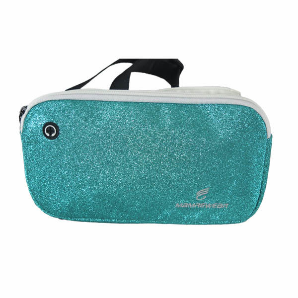 Новый материал искры яркого блеска рюкзака спорт моды зеленого цвета стиля