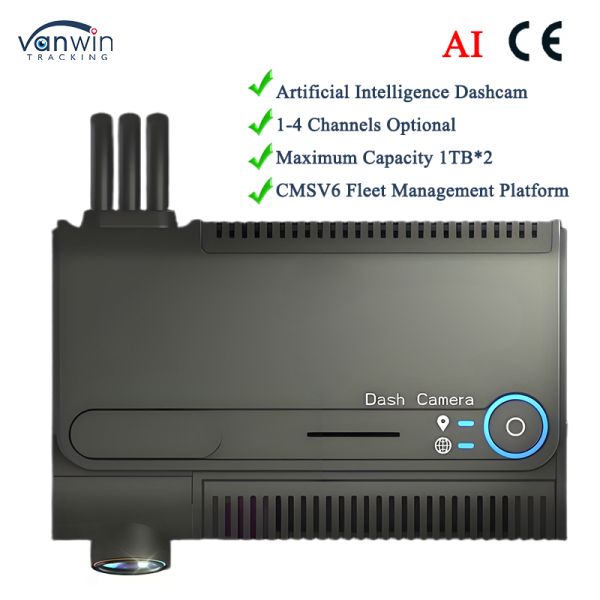 New Product - Full HD 1080P Driving Recorder 1-4 Channel Global Positioning System Tracking Vehicle Camera