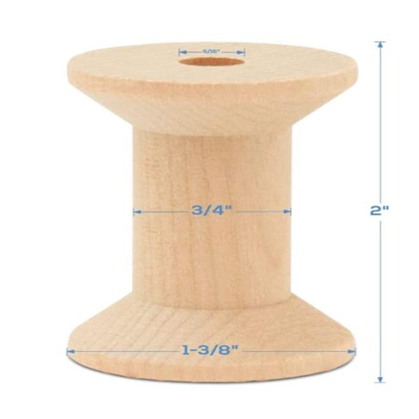Cheap Empty Wooden Spool Mini Wooden Spool Wooden Thread Spool