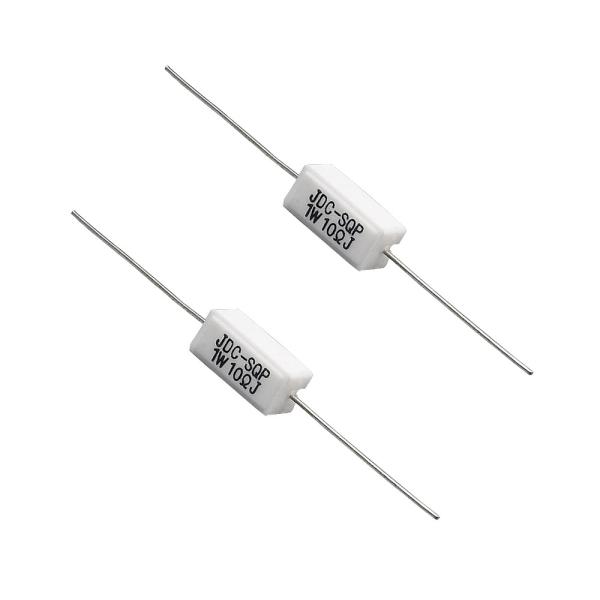 industry power Ceramic Wirewound Resistors , 2W-25W Axial Lead Resistor