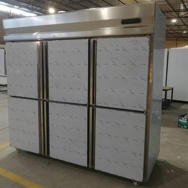 congélateur de réfrigérateur commercial d'acier inoxydable de la porte 880W 6
