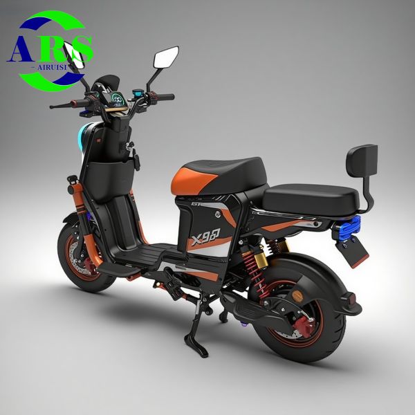 1500W Electric Mopeds Lithium Battery Lead Acid Battery Electric Moped Style Bike - X900