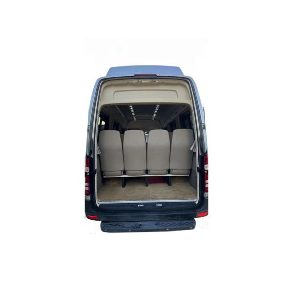 Manual Second Hand Mini Buses , Benz 17 seats Used Passenger Van