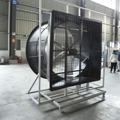 Motor de ventilador de escape de banheiro de 6pcs de lâmina de liga a 2185*2185*885mm