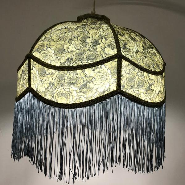 Vintage Fringed Pendant Victoria Lamp Shade Thickness 0.5mm