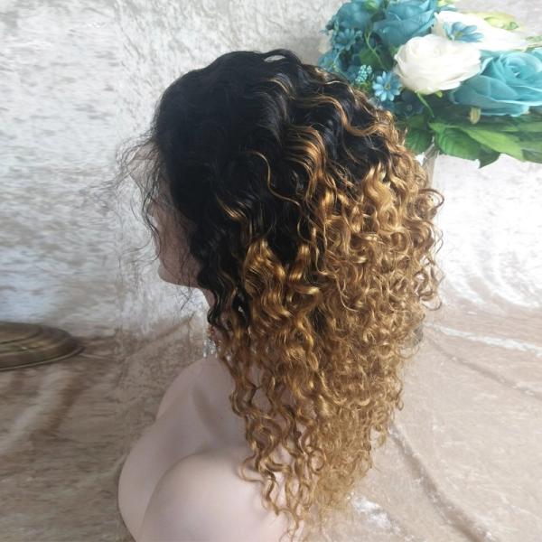 High Density Human Lace Front Wigs , Natural Hairline Black Human Hair Lace Front Wigs