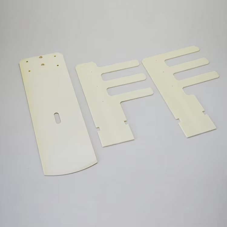 Customized Alumina Ceramic Arm End Effector High Temperature Wafer Handling Parts